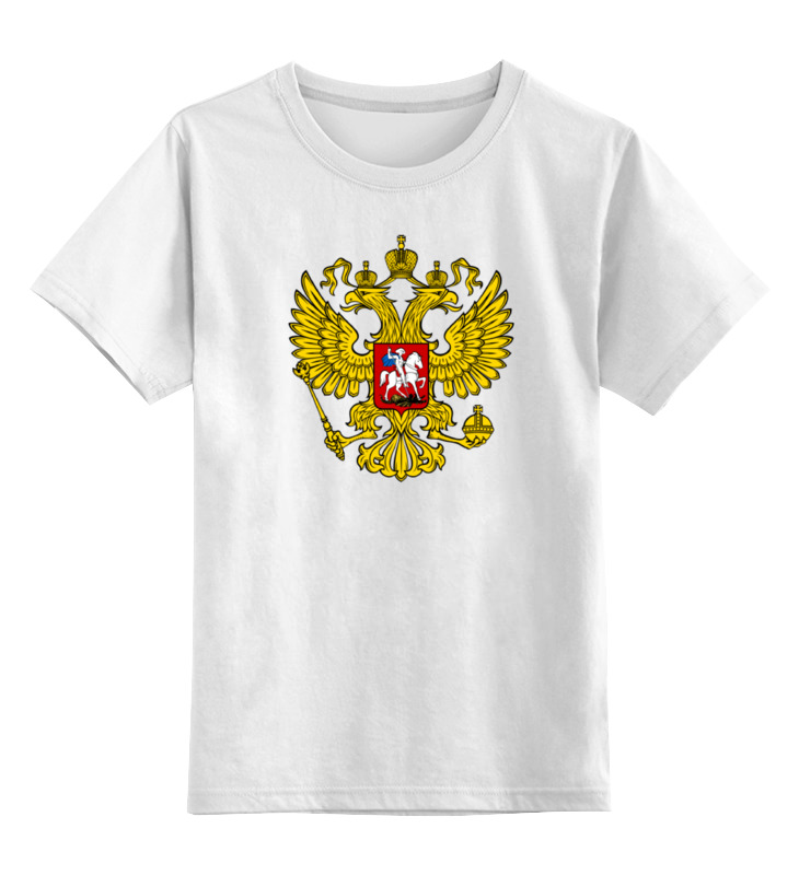 

Детская футболка Printio Russian federation цв.белый р.140, 0000000790714