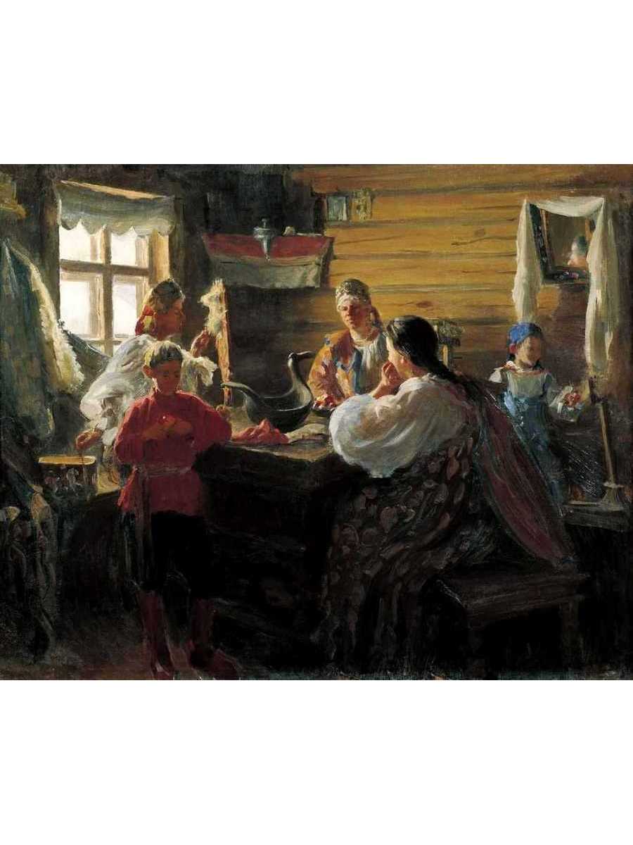 

Постер DRABS A3 Куликов Иван Семенович Зимним вечером