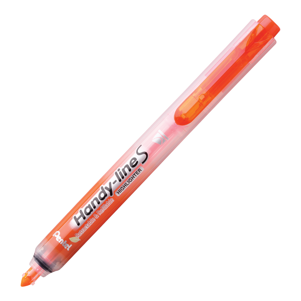 

Текстовыделитель Pentel Handy-LineS SXS15 1-4,5мм оранжевый, 1 штука