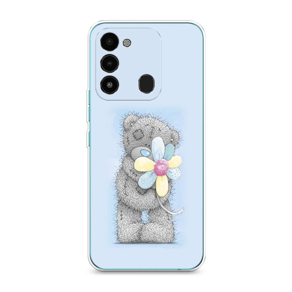 

Чехол Awog на Tecno Spark Go 2022/8С/9 "Me to you с ромашкой", Разноцветный, 301350-2