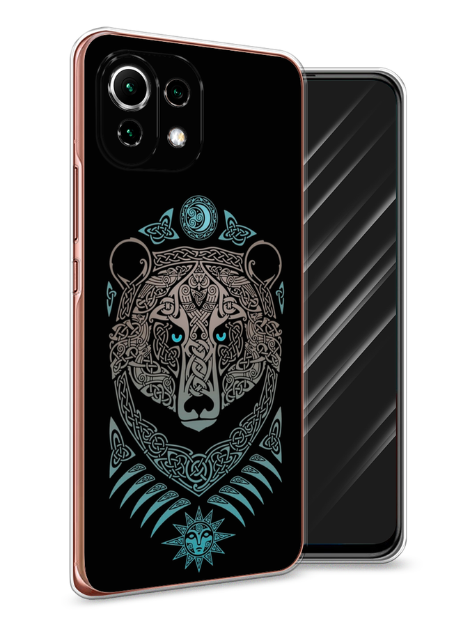 

Чехол Awog на Xiaomi Mi 11 Lite/5G NE "Кельтский медведь", Разноцветный, 311750-2