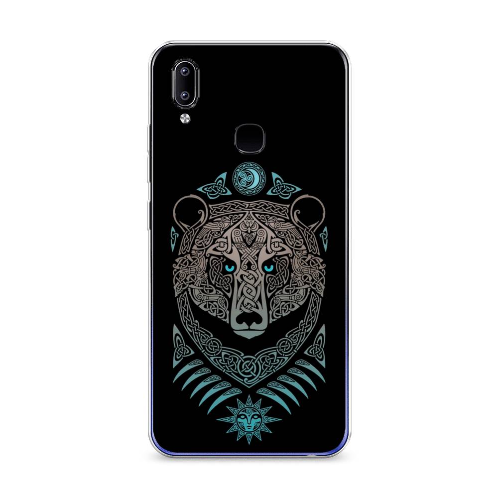 

Чехол Awog на Vivo Y93/Y93 lite "Кельтский медведь", Разноцветный, 263950-2