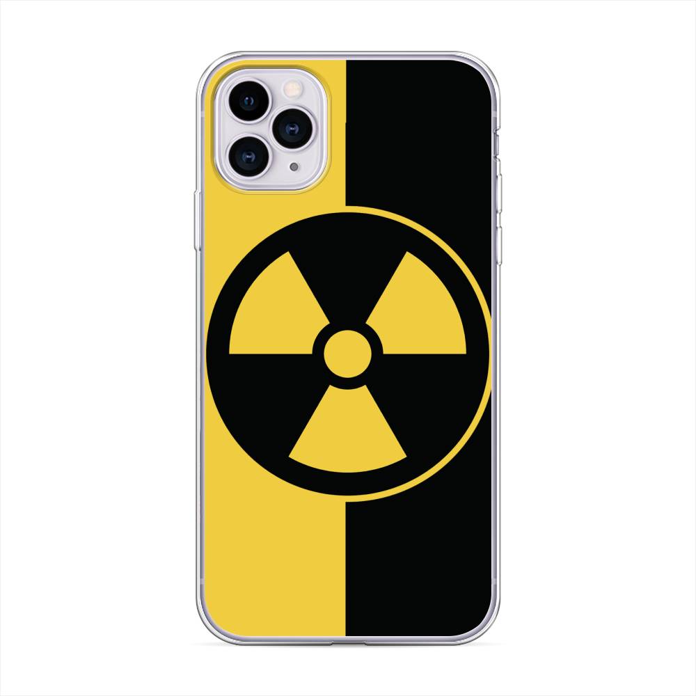 фото Силиконовый чехол "эмблема черно-желтая" на apple iphone 11 pro awog