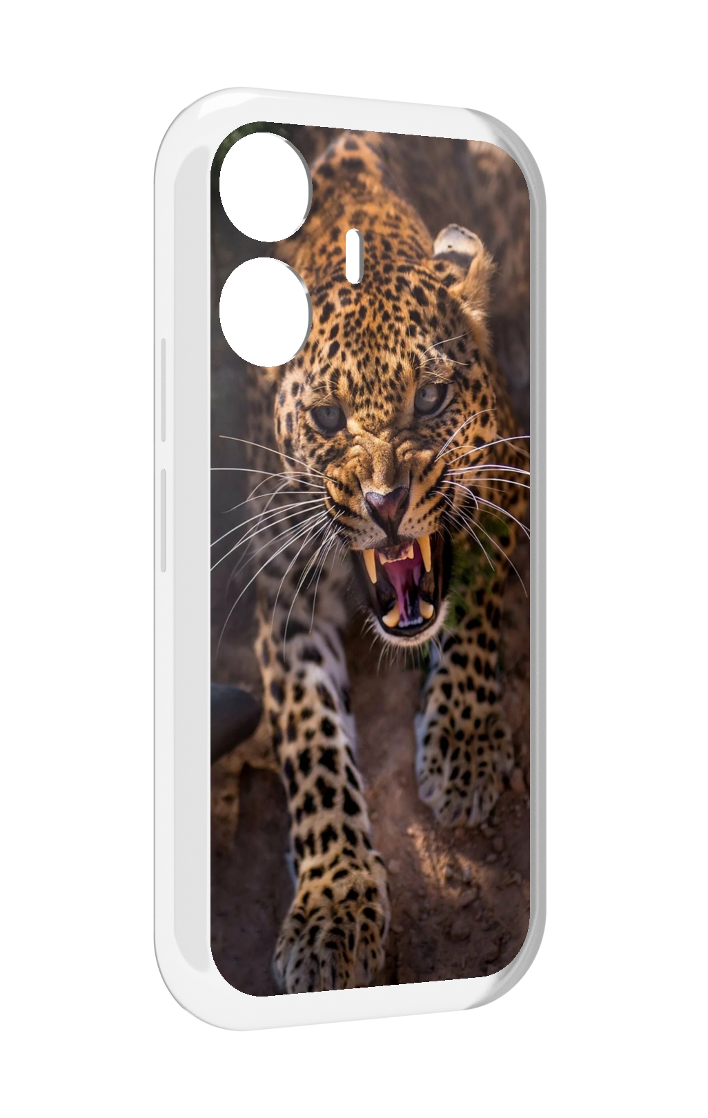 

Чехол MyPads Злой-гепард для Vivo Y77E / Vivo iQOO Z6 Lite, Прозрачный, Tocco