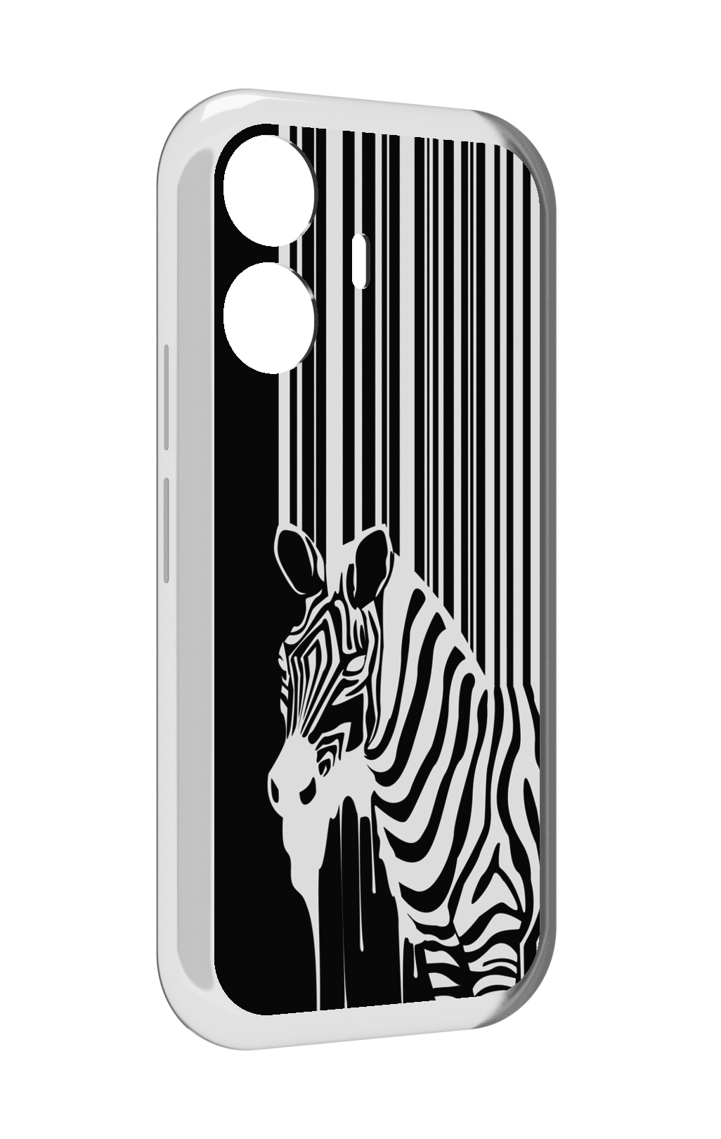 

Чехол MyPads Зебра для Vivo Y77E / Vivo iQOO Z6 Lite, Прозрачный, Tocco