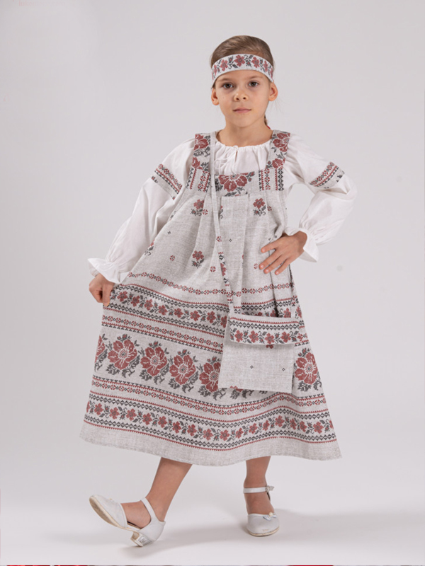 

Сарафан "Юленька" серый (Цв: Серый Размер: 7), L-KUd-N28CH