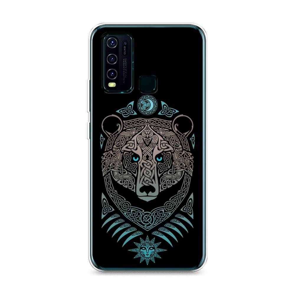 

Чехол Awog на Vivo Y30/Y50 "Кельтский медведь", Разноцветный, 262650-2