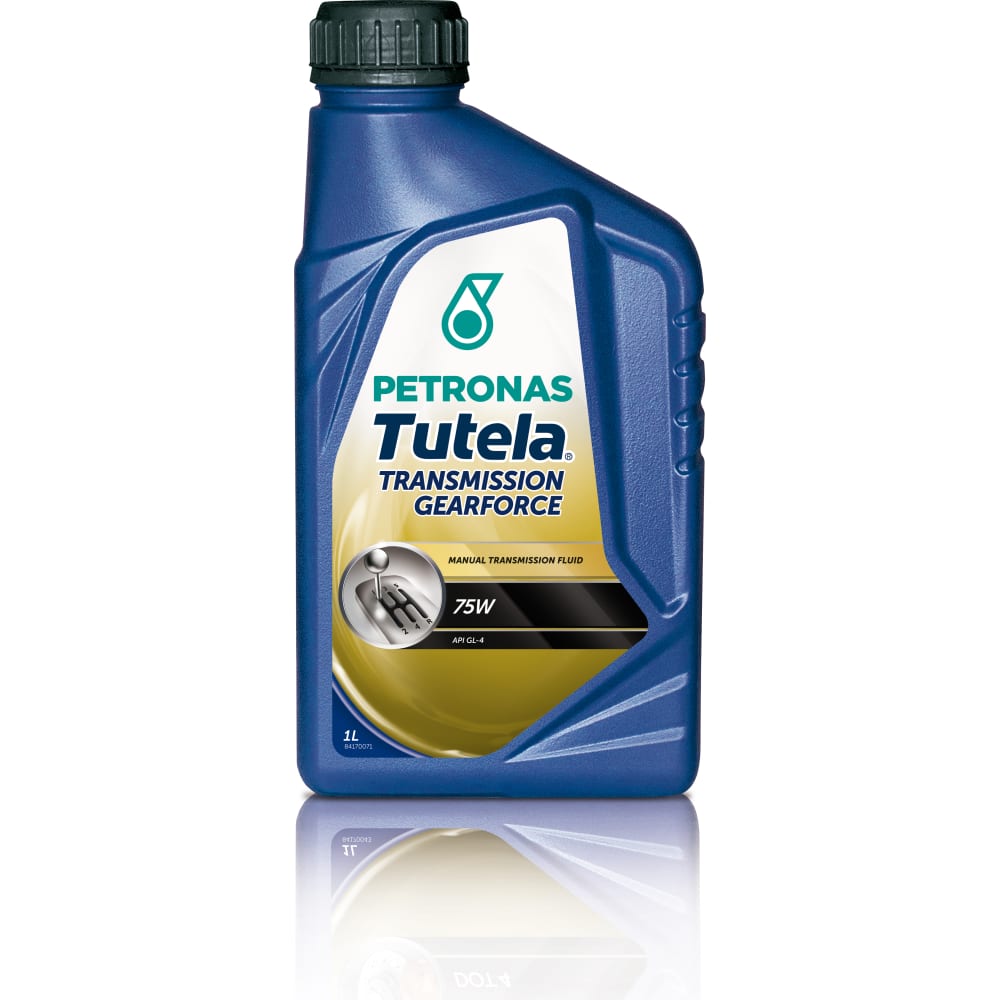 Petronas Масло трансмиссионное TUTELA GEARFORCE синт. 75W. 1 л 76008E18EU