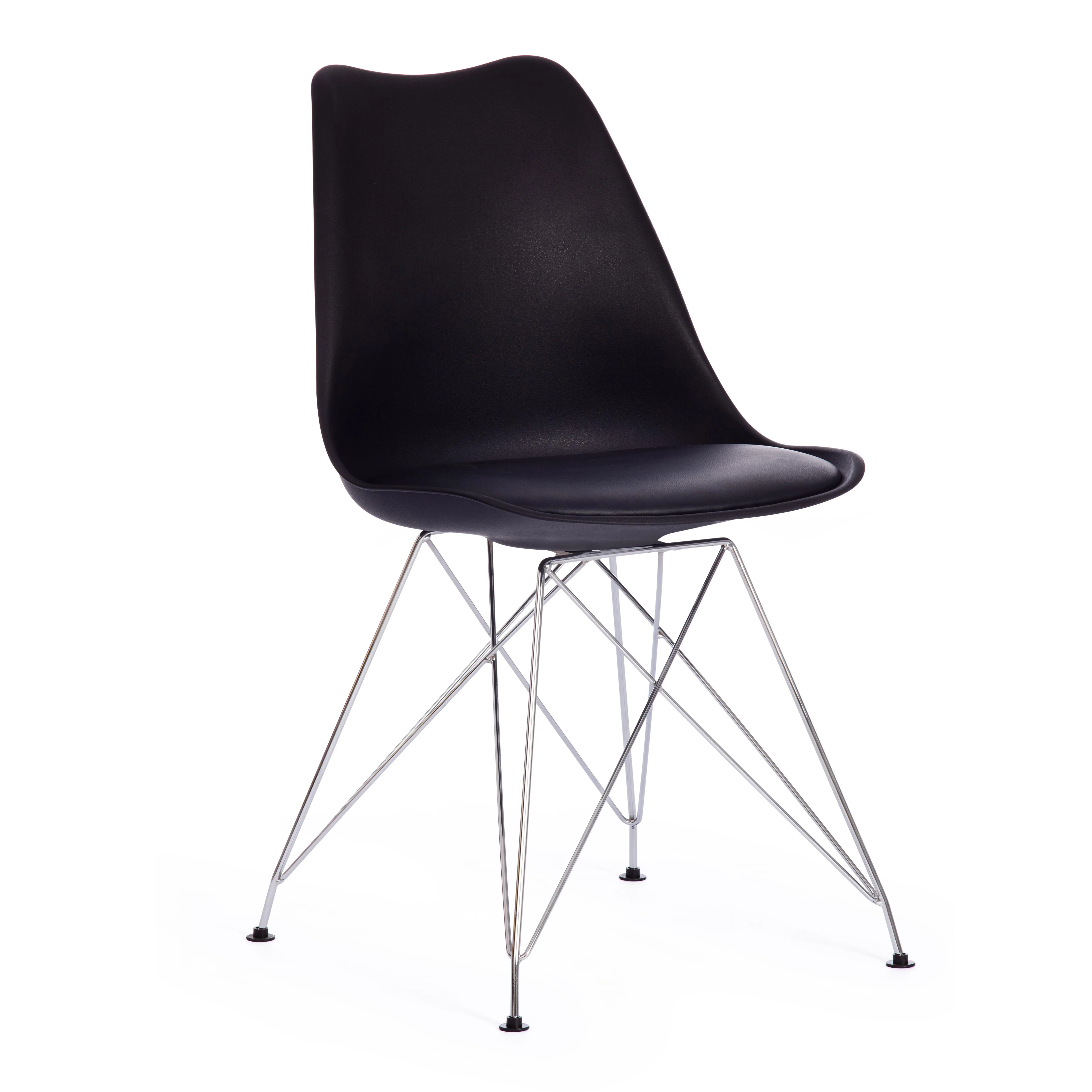 

Комплект стульев 4 шт. TetChair TULIP IRON CHAIR, черный, TULIP IRON CHAIR