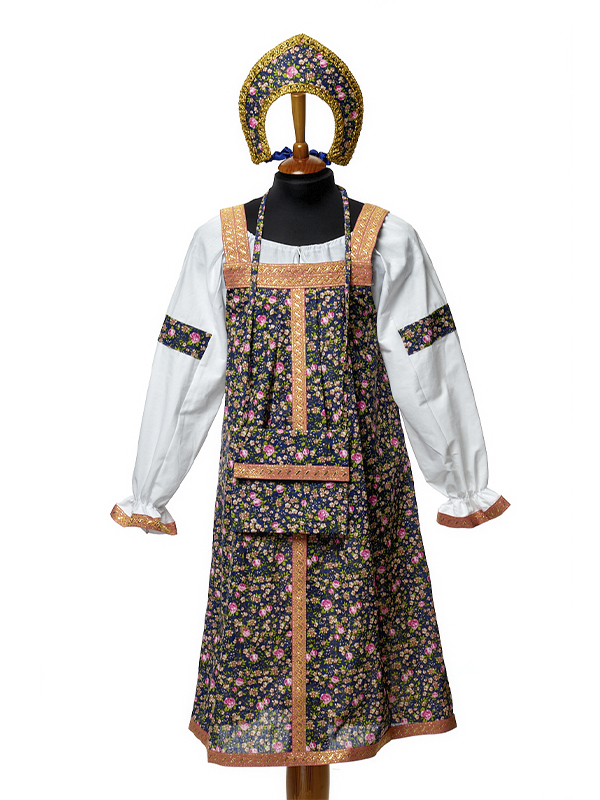 

Сарафан "Машенька" (Цв: Синий Размер: 9), L-KMd-CH