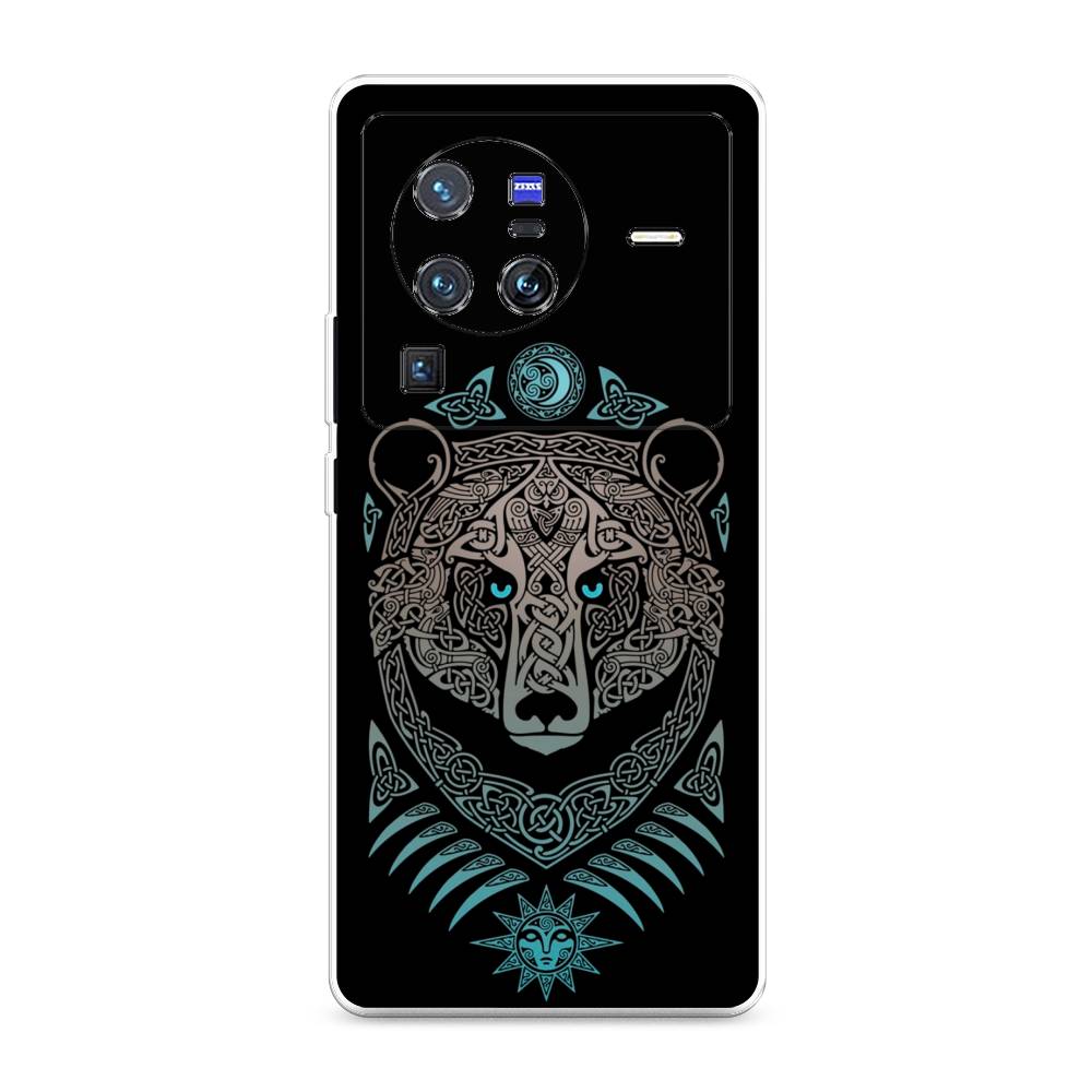 

Чехол Awog на Vivo X80 Pro "Кельтский медведь", Разноцветный, 266650-2