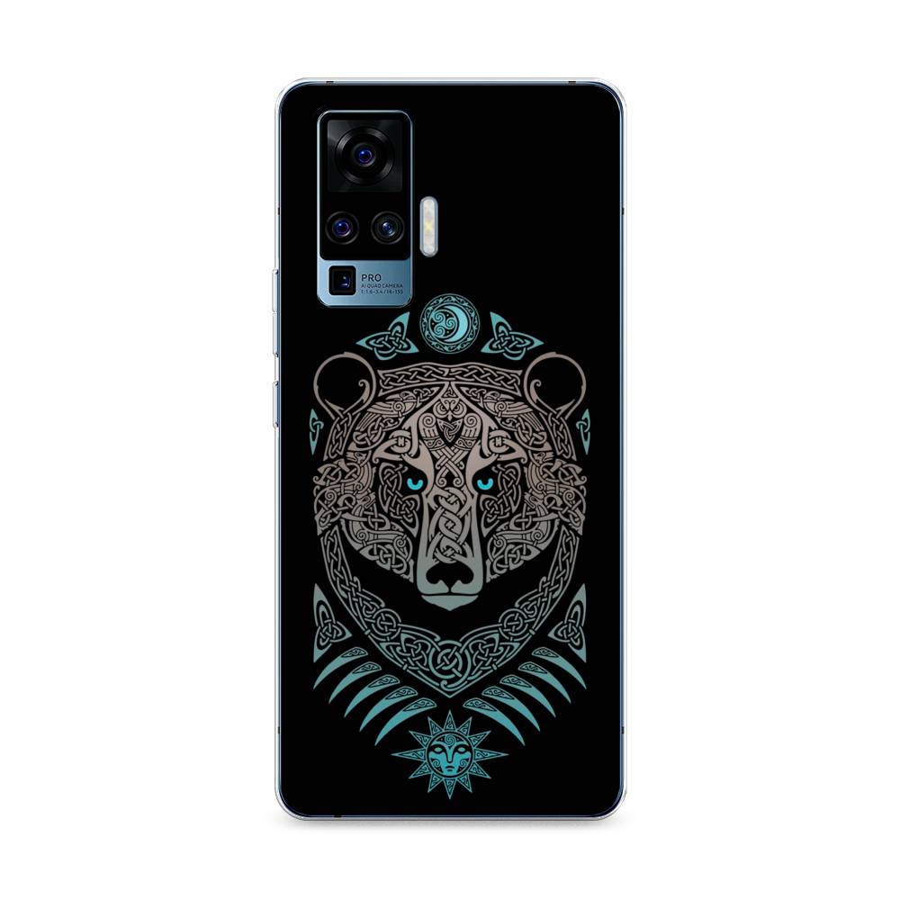 

Чехол Awog на Vivo X50 Pro "Кельтский медведь", Разноцветный, 262350-2