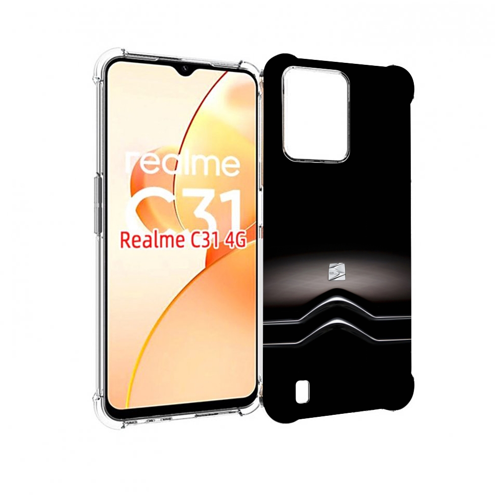 

Чехол MyPads citroen 2 для OPPO Realme C31, Прозрачный, Tocco