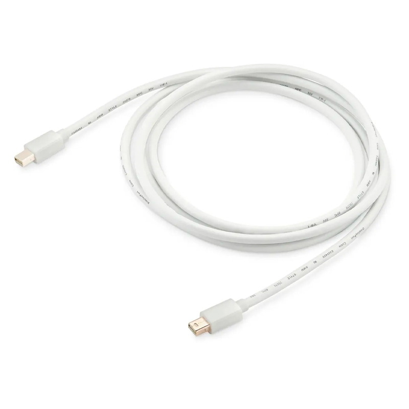 

Кабель Buro Mini DisplayPort - Mini DisplayPort вилка-вилка 2м (BHP MDPP-2) белый