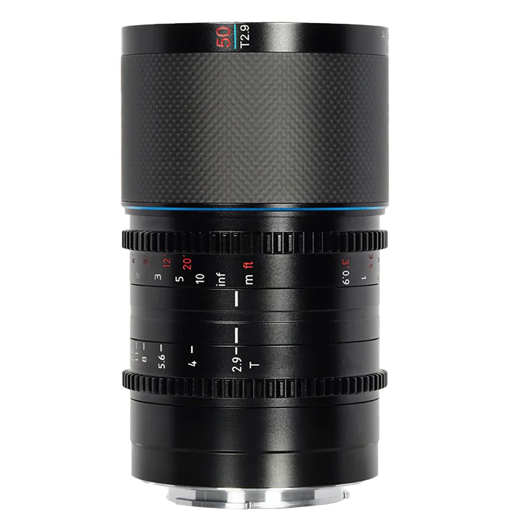 Объектив Sirui Saturn 50mm T2.9 1.6x FF Anamorphic E-mount (Neutral Flare)