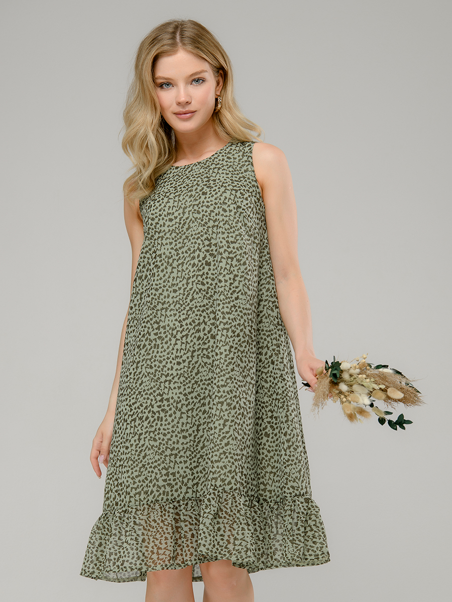 

Платье женское 1001dress 102749 зеленое 44 RU, 102749