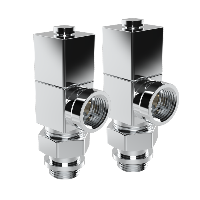 Royal Thermo Набор ручной регулировки осевой CUBE (хром), 1/2