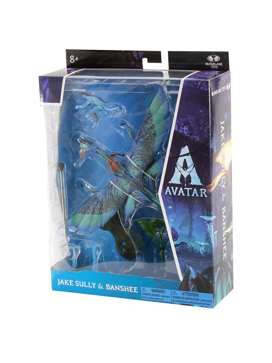 Набор Фигурок Аватар Avatar movie Jake Sully & Banshee 18см MF16396