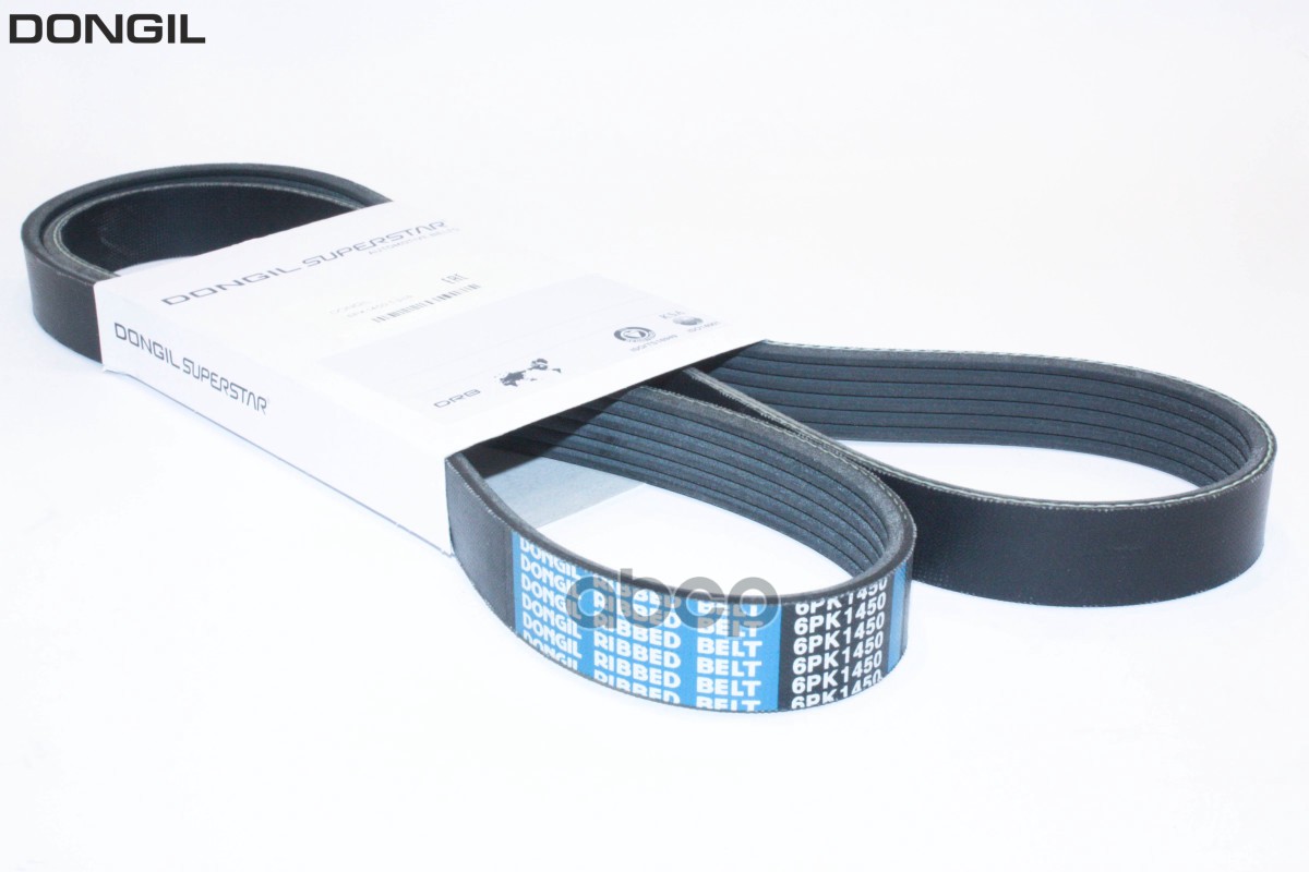 

Ремень Поликлиновой Bmw Chevrolet Citroen Opel Peugeot Seat Skoda Vw DONGIL арт. 6P