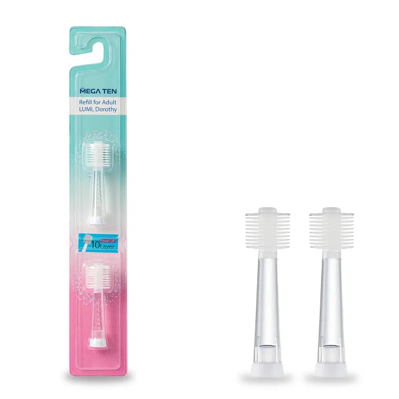 Насадки для электрической зубной щетки  LUMI/DOROTHY арт.122- ML012 сменные насадки для зубной щетки soocas x3 2шт розовые 9603210000