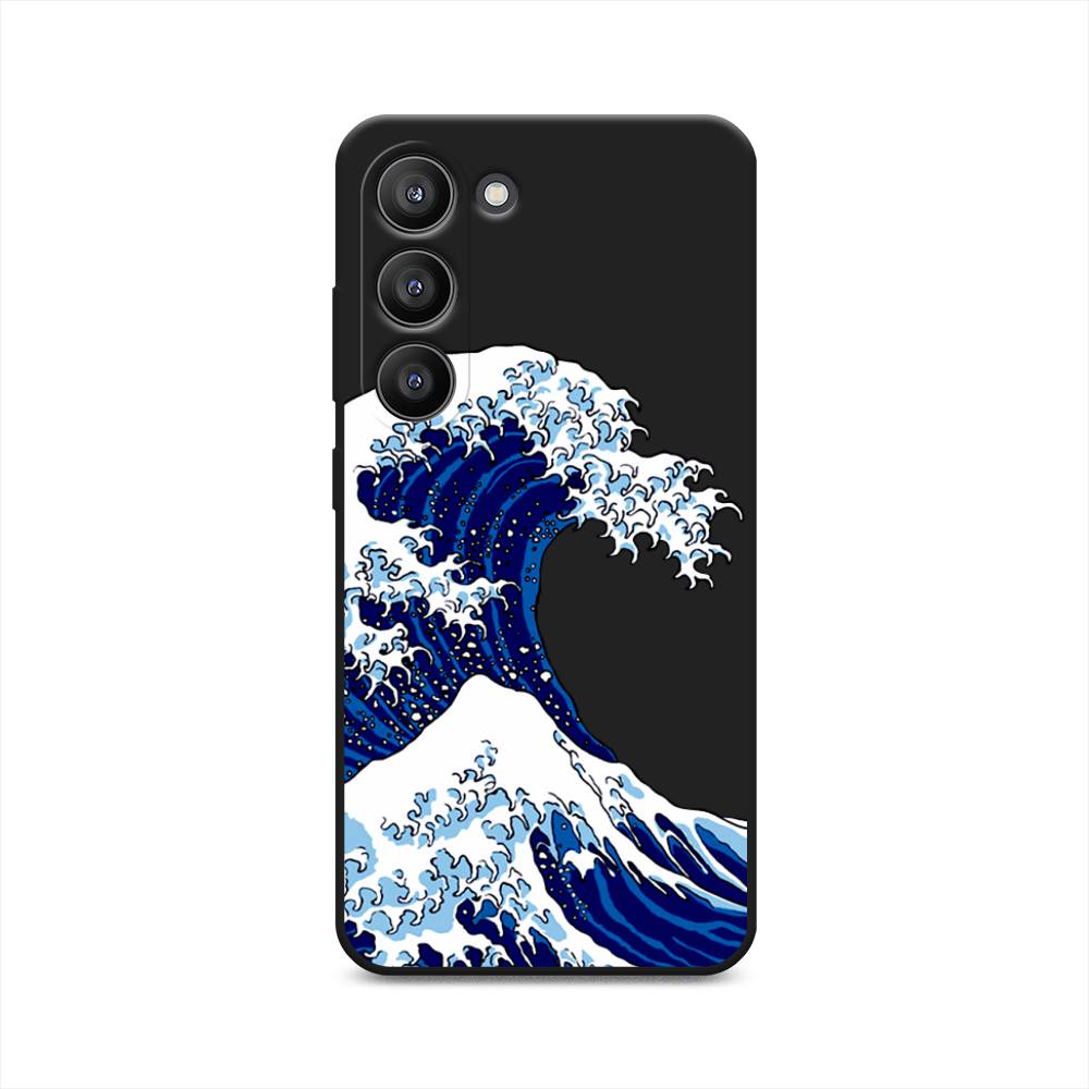 

Чехол Awog на Samsung Galaxy S23 5G "Волна в Канагаве", Синий;белый, 2107352-1
