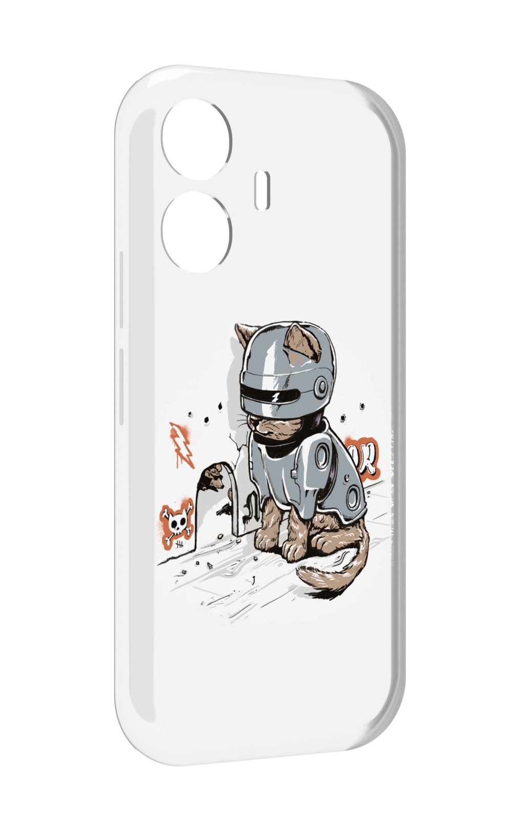 

Чехол MyPads Грозный кот для Vivo Y77E / Vivo iQOO Z6 Lite, Прозрачный, Tocco