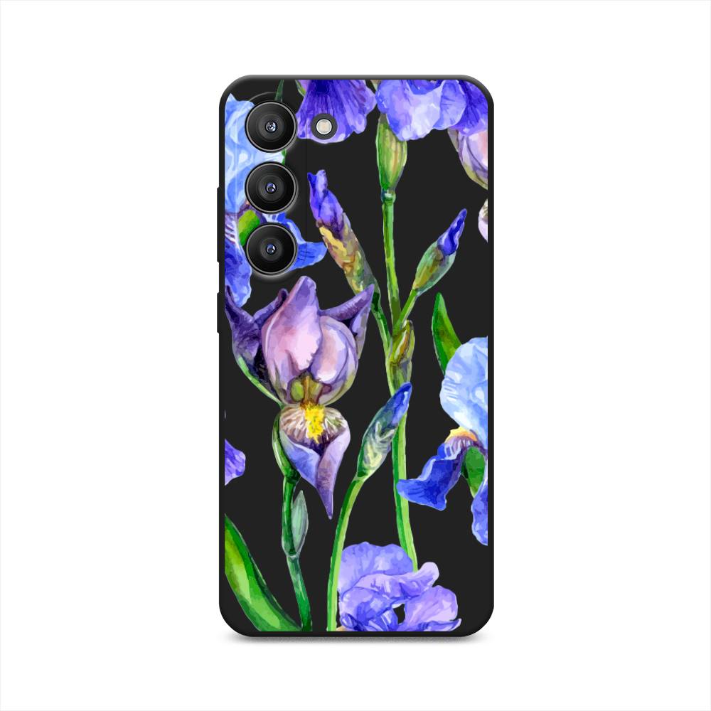 

Чехол Awog на Samsung Galaxy S23 5G "Синие ирисы", Фиолетовый;голубой;зеленый, 2107352-1