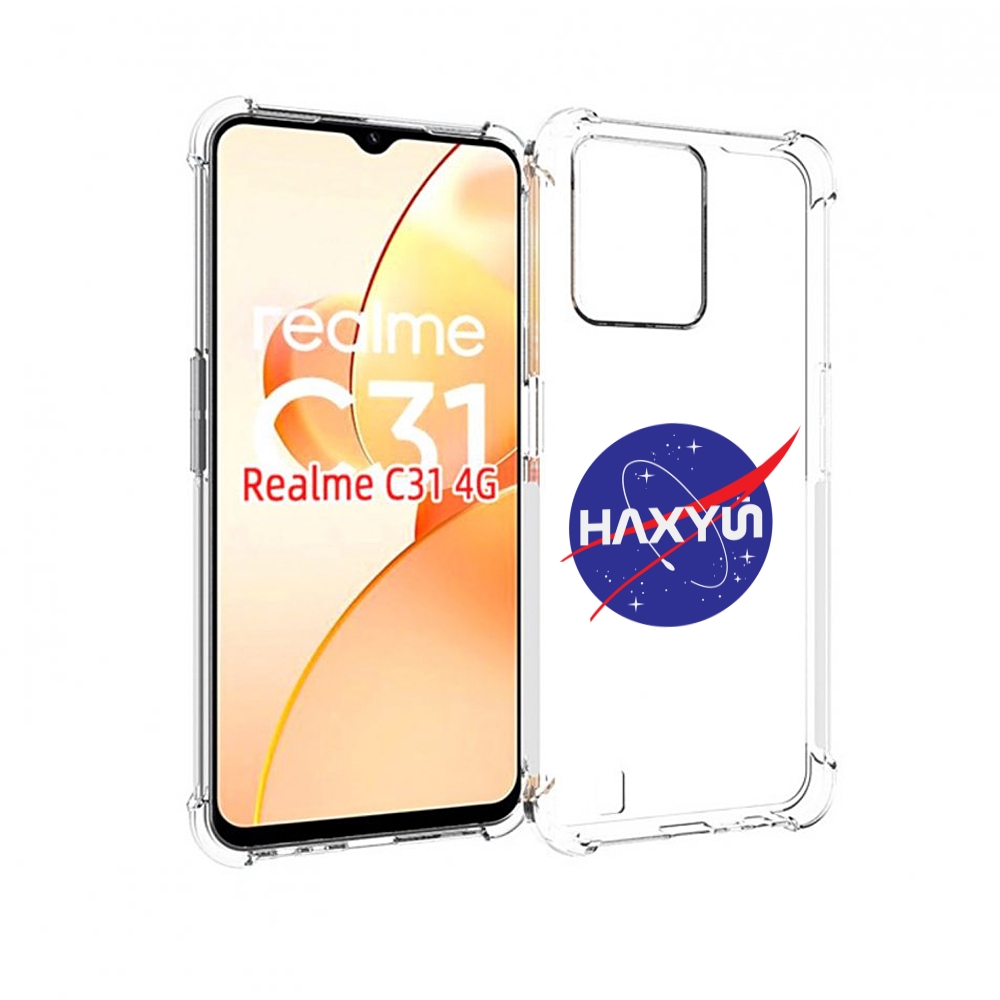 

Чехол MyPads российское-нато для OPPO Realme C31, Прозрачный, Tocco