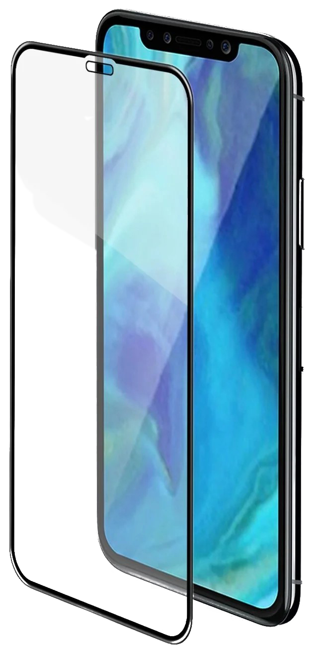 фото Стекло защитное celly 3d glass для apple iphone xs max/11 pro max 6,5" глянцевое чёрное