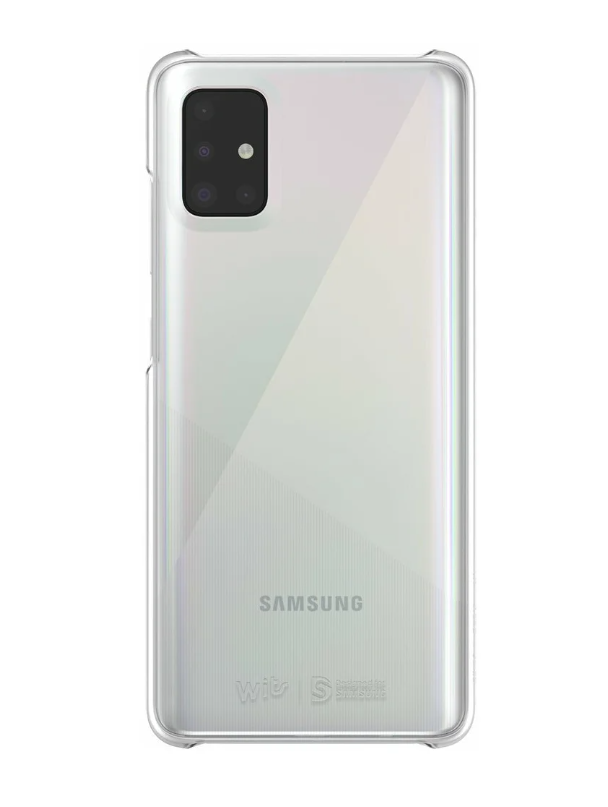 

Чехол Samsung Galaxy A51 WITS Premium Hard Case прозрачный (GP-FPA515WSATR)