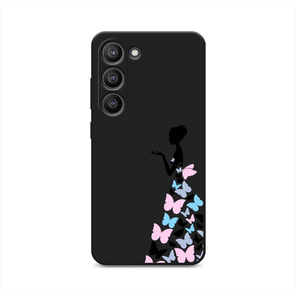 

Чехол Awog на Samsung Galaxy S23 5G "Платье из бабочек", Белый;розовый, 2107352-1