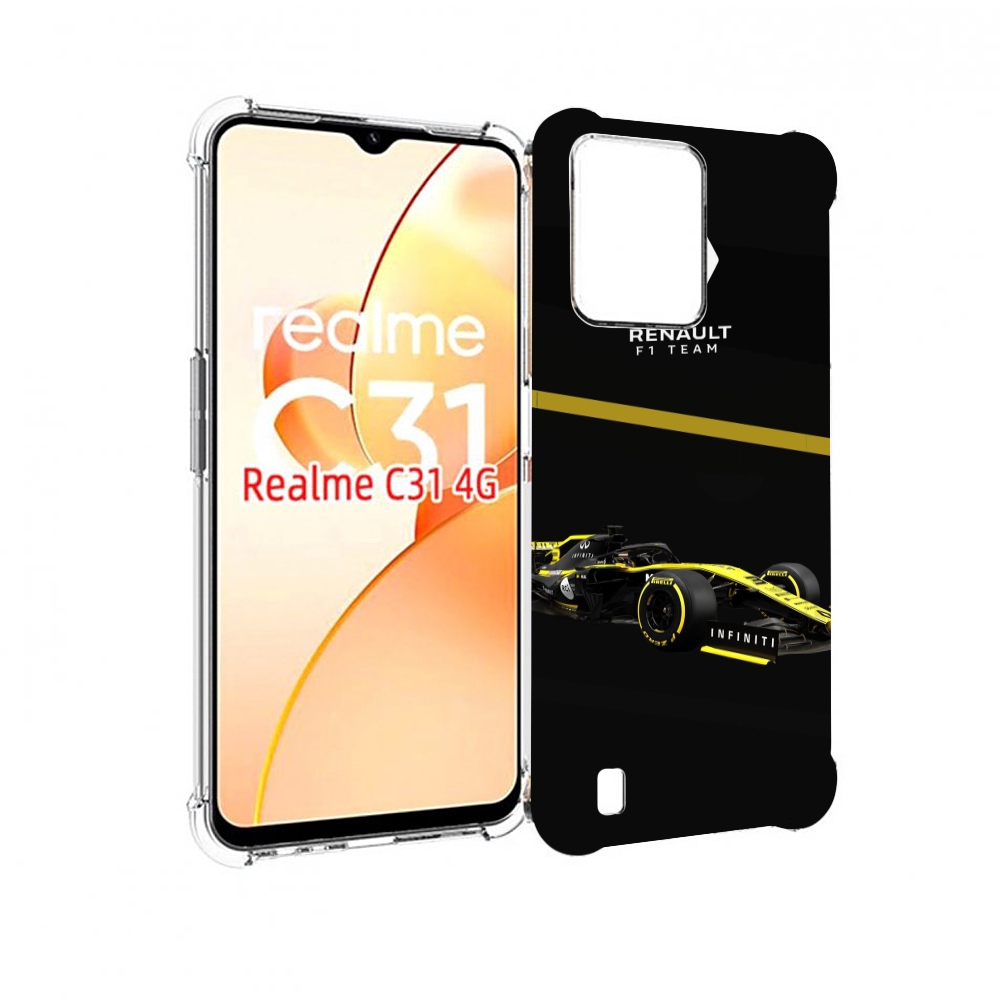 

Чехол MyPads renault 2 для OPPO Realme C31, Прозрачный, Tocco