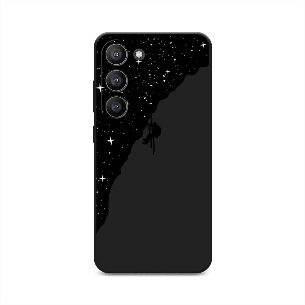 

Чехол Awog на Samsung Galaxy S23 5G "Скалолаз в космосе", Черный;белый;бежевый, 2107352-1