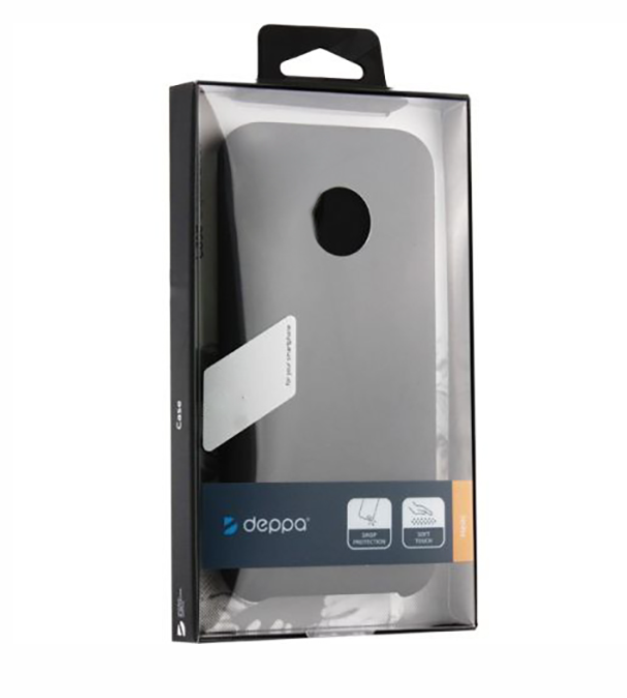 фото Чехол deppa liquid silicone pro для samsung galaxy a13, черный, картон (88197)
