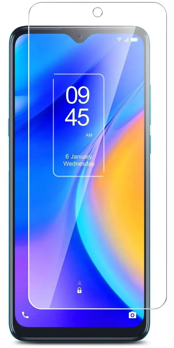 

Защитное стекло для экрана BORASCO Hybrid Glass для Tecno Spark 7, Hybrid Glass