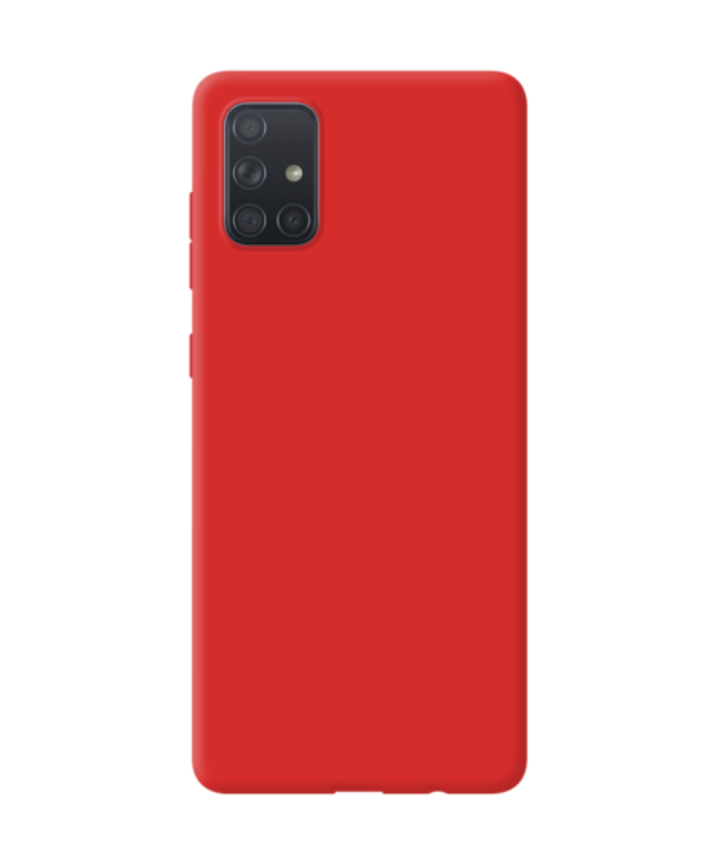 фото Чехол deppa gel color case для samsung galaxy a51 (2020) красный pet синий