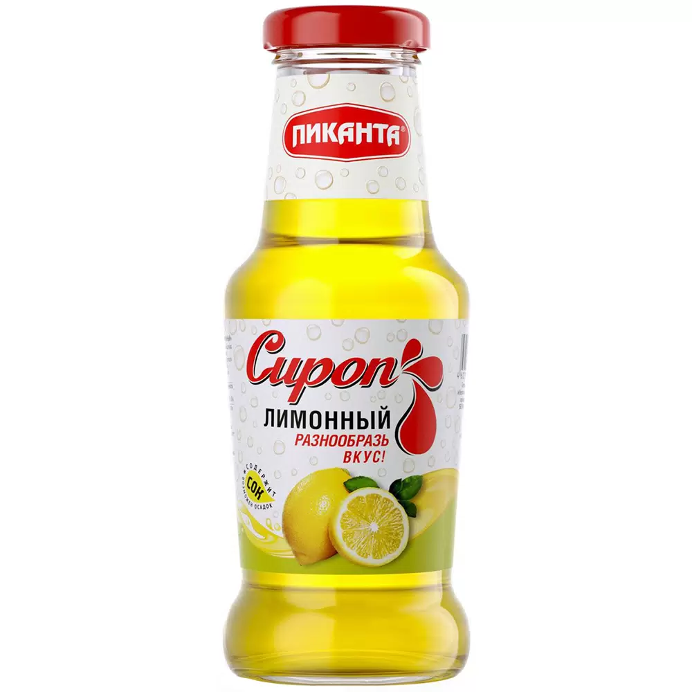 ПИКАНТА Сироп лимонный 6шт300гр