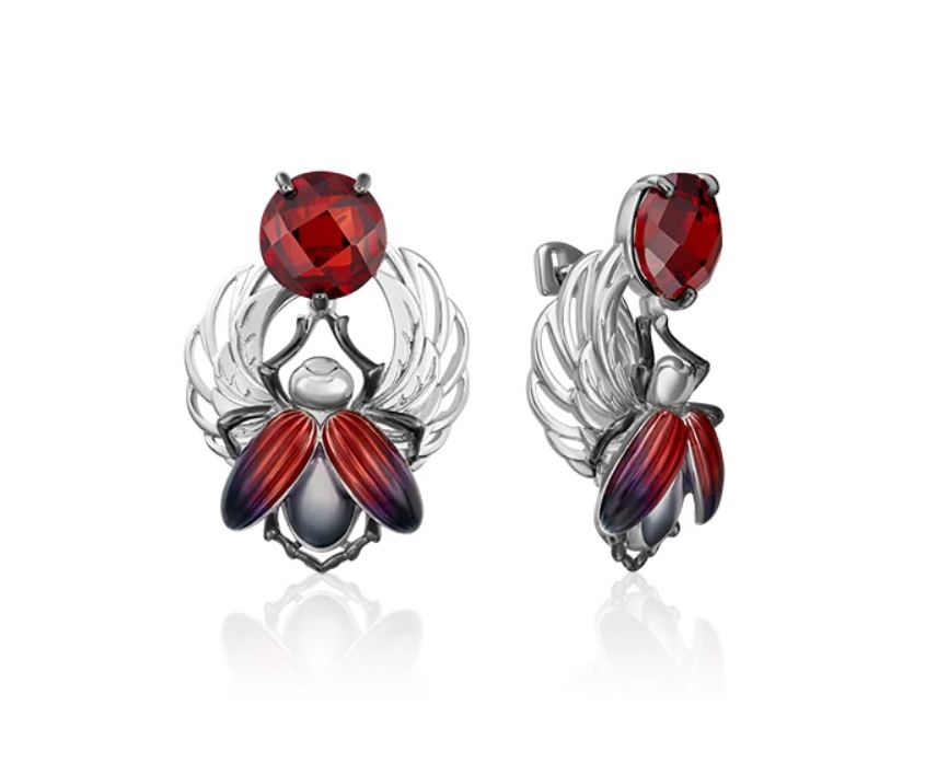 

Серьги из серебра с фианитом PLATINA jewelry 02-4778-00-404-0200-68, 02-4778-00-404-0200-68