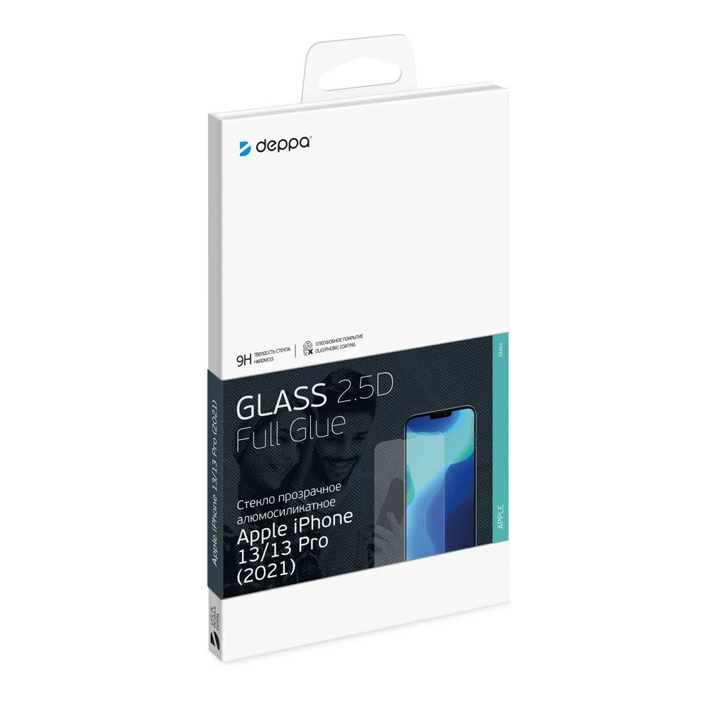 

Защитное стекло Deppa 2,5D Classic Full Glue iPhone 11