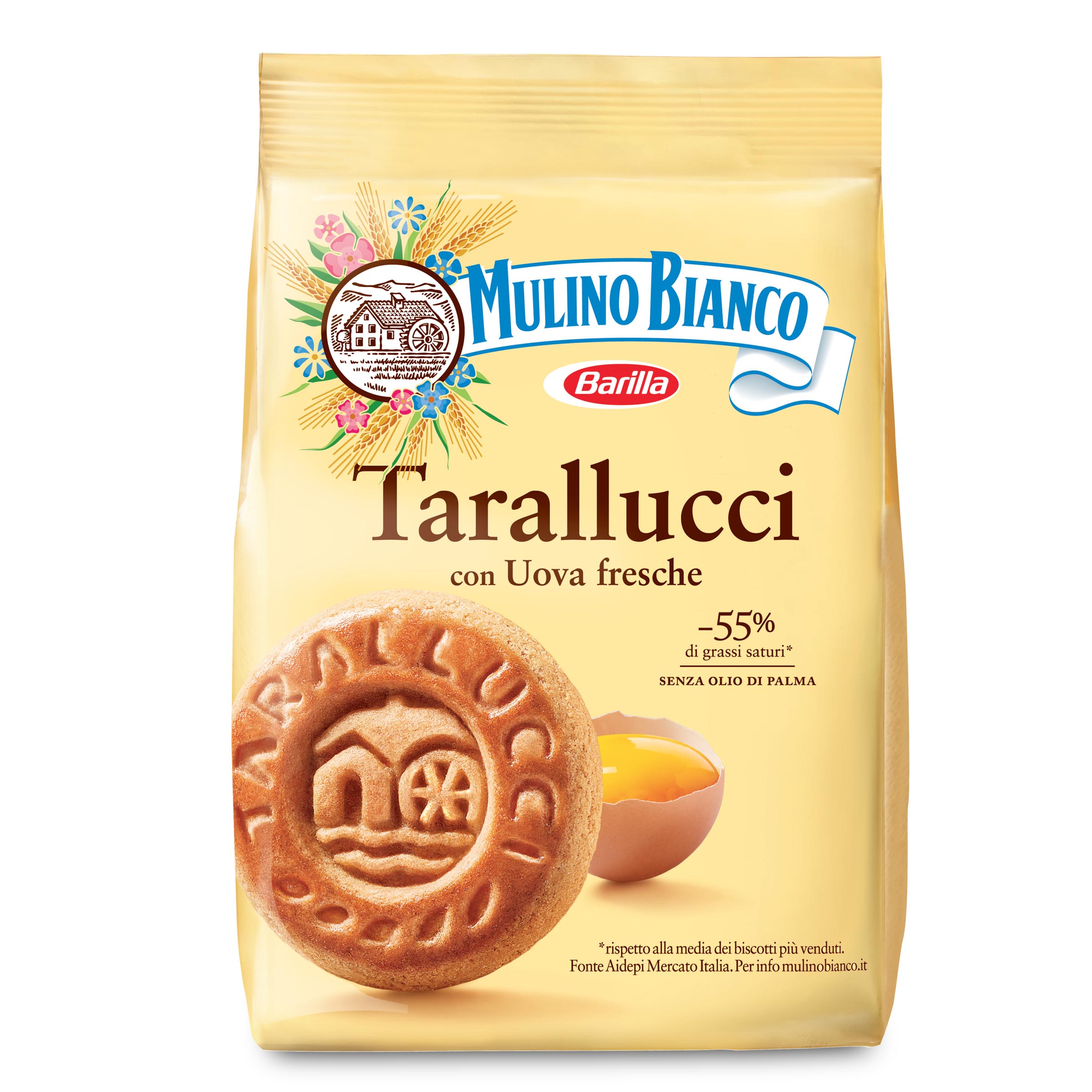 ПЕЧЕНЬЕ Mulino Bianco Tarallucci сахарное ТАРАЛЛУЧЧИ 350 гр12 шт кор