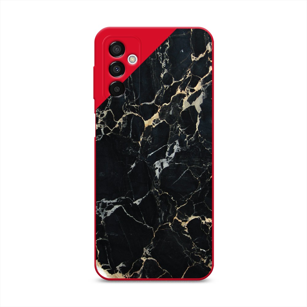 

Чехол Awog на Samsung Galaxy M23 5G "Черный мрамор уголок", Черный;золотистый, 2105553-1