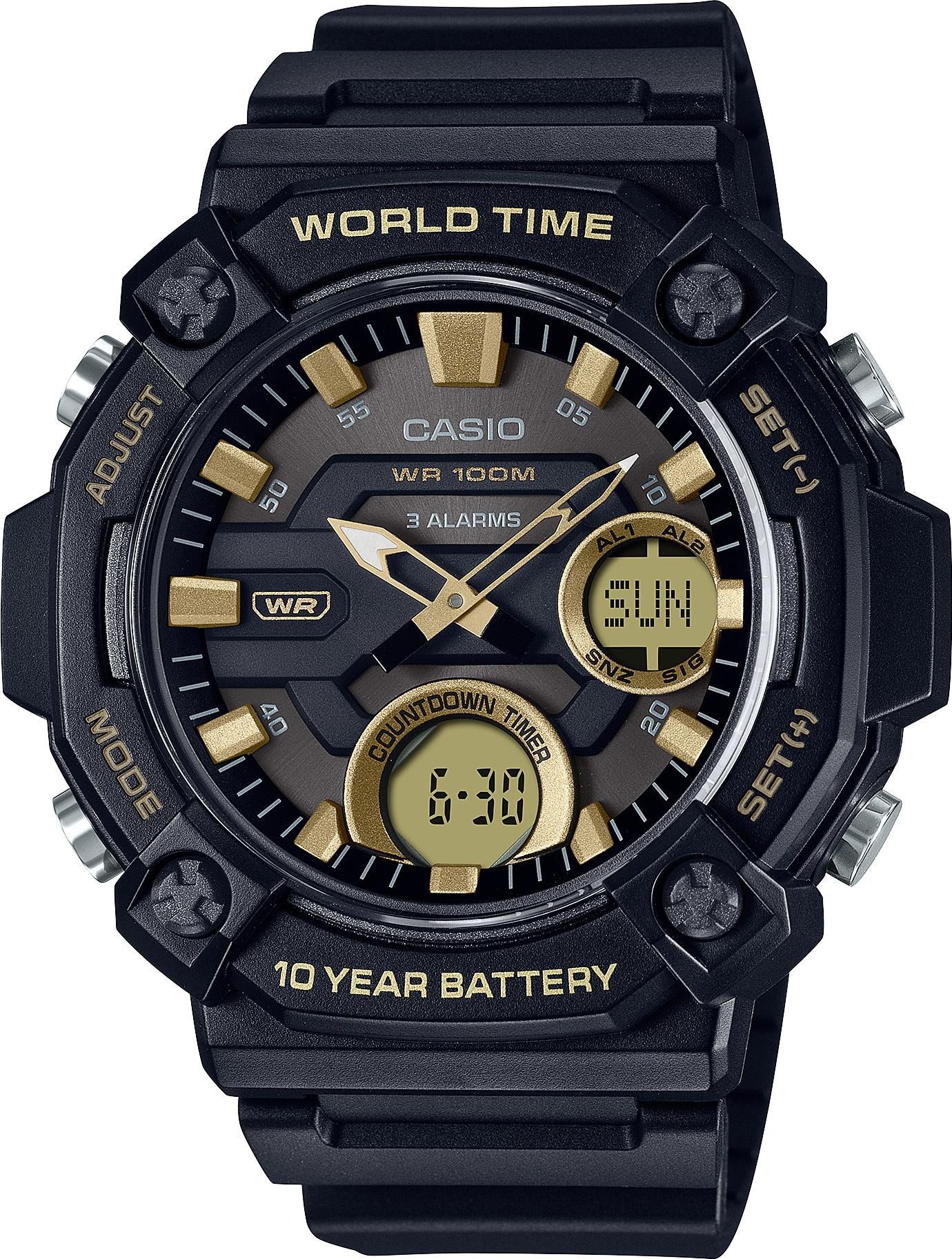 

Наручные часы мужские Casio AEQ-120, AEQ-120