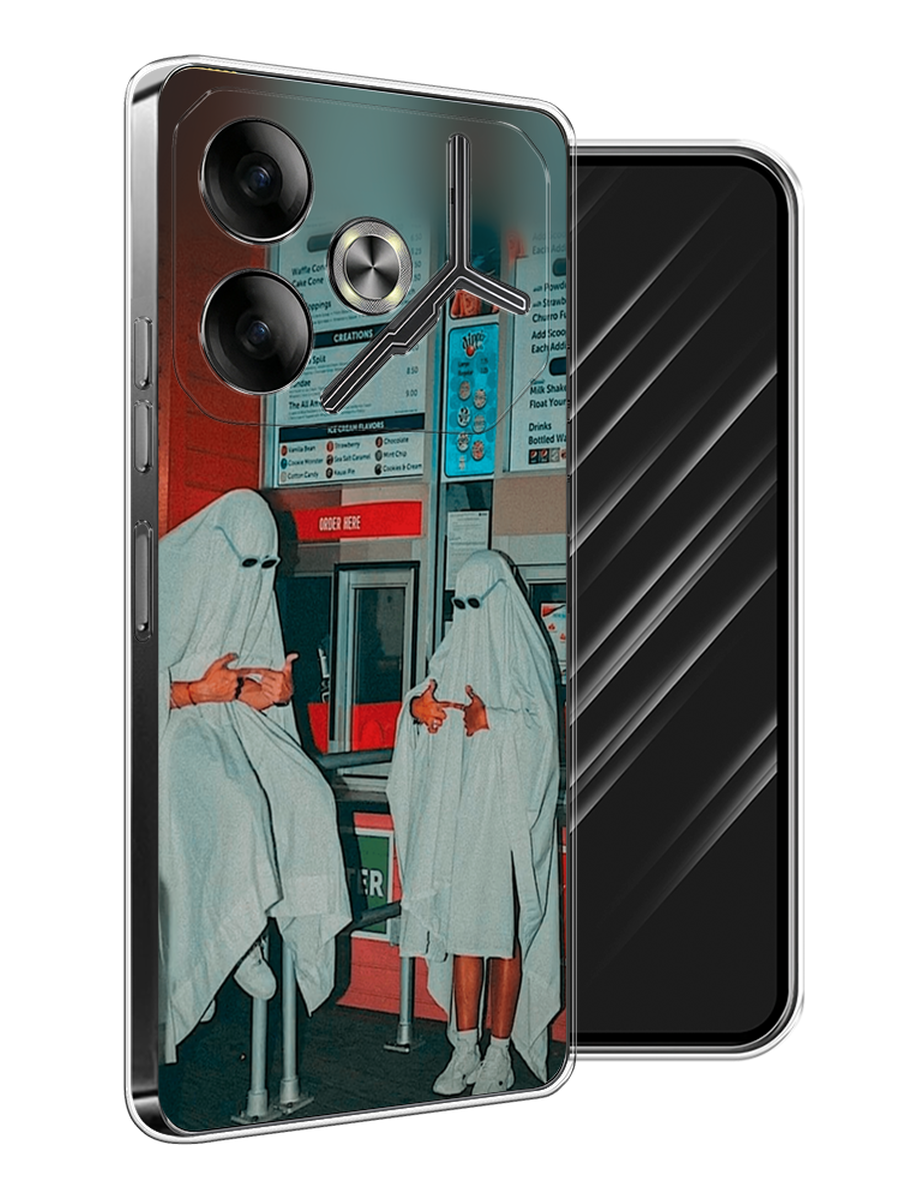 

Чехол Awog на Tecno Pova 6 "Chillin Killin", Красный, 305350-1