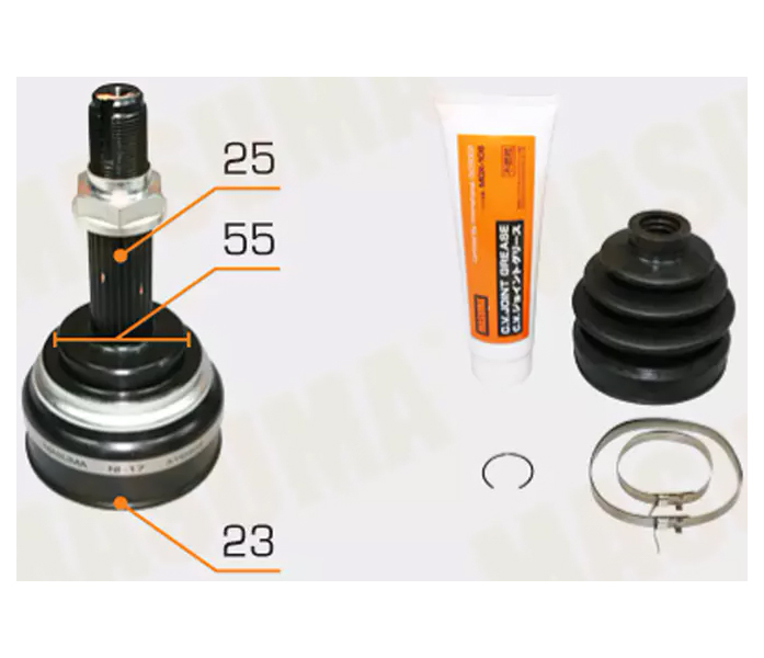 

ШРУС ШРУС 23X55X25 MASUMA NI-17, NI17