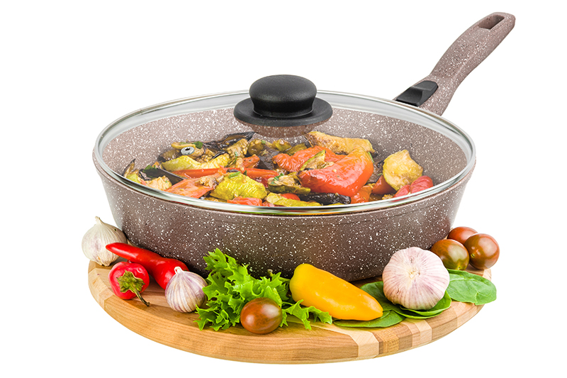 

Сковорода универсальная Elan Gallery Гармония вкуса 28 см черный 120428
