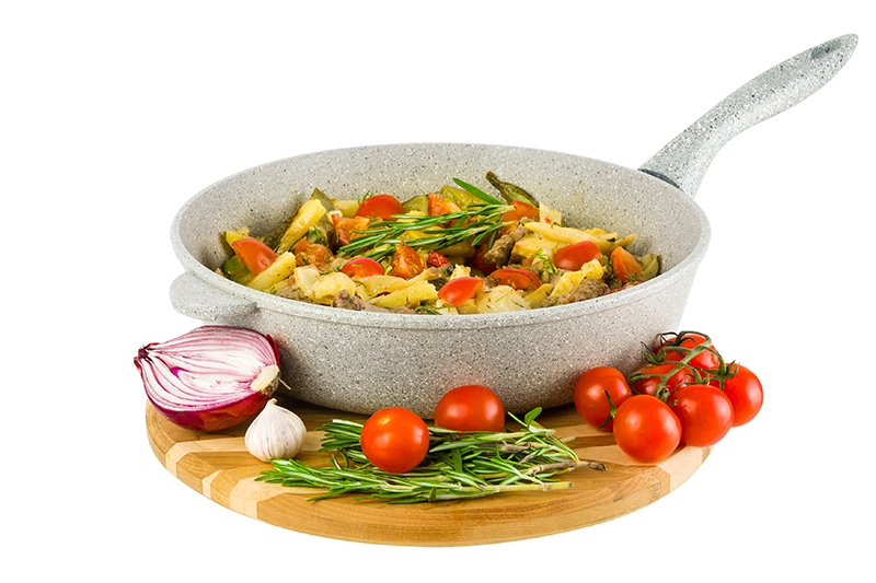 

Сковорода глубокая Elan Gallery ГАРМОНИЯ ВКУСА Серый агат 28 см, несъёмная ручка, Elan Gallery-75