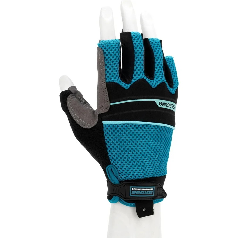 Перчатки комбинированные облегченные, открытые пальцы, AKTIV, размер XL 10// Gross
