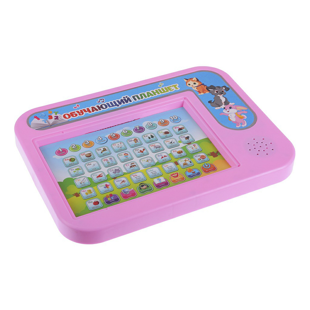 фото Интерактивная игрушка обучающий планшет с доской для рисования игроленд в ассортименте