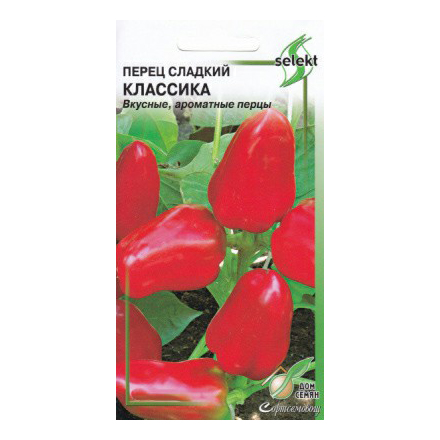 

Семена перец сладкий Дом семян Классика 1 уп.