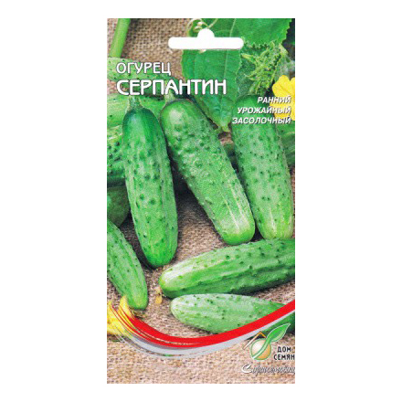 

Семена огурец Дом семян Серпантин 1 уп.